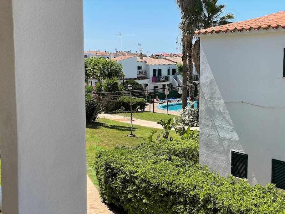 Ferienwohnung Macarella Apatamento Con Piscina Cala'N Blanes  Exterior foto